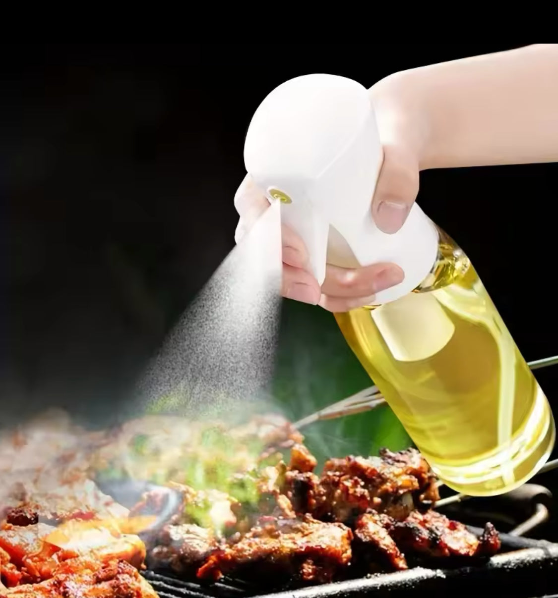 200/300 ml Öl spray Olivenöl Sprüh flasche Küche Kochsender Camping Backen Essig Sojasauce Sprüh behälter